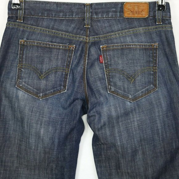 Levi's 522 Ultra Low Boot Jeans Stretch 8 Short X 29 - Picture 6 of 9